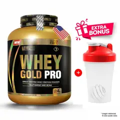 LEVEL PRO - Whey Gold Pro 3 Kg / 3 Kilos Pro Chocolate