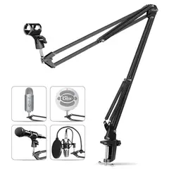 GENERICO - SOPORTE DE MICRÓFONO PROFESIONAL PARA MONTAJE EN PARED