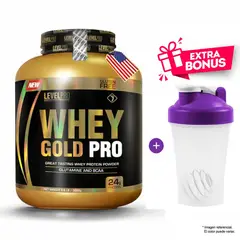 LEVEL PRO - Whey Gold Pro 6.6 Lbs Rich Chocolate