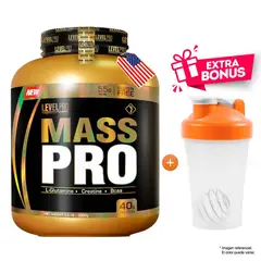 LEVEL PRO - Proteína Mass Pro 3 kg Chocolate