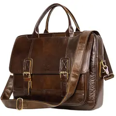 Armuz - Maletín de Cuero Vacuno Premium -RASMUS- 7406 Hombre