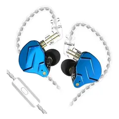 KZ - Auriculares Zsn Pro X Dual Magnetic HiFi con Mic - Azul