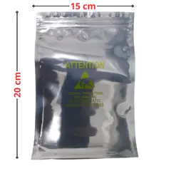 GENERICO - Pack 20 Bolsa Antiestática Autosellante 15x20cm Protección Electrónica