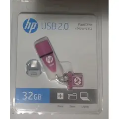 HP - Memoria Usb V245 32Gb - ROSADO-BLANCO