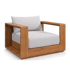 GENERICO - Butaca Lucca 1 cuerpo Blanco Hueso Decoban Hogar