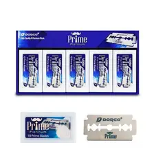 DORCO - Hojas De Afeitar de Doble Filo Prime 100 Cuchillas Original