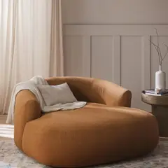 GENERICO - Sillón de salón Valentina Terracota Decoban Hogar