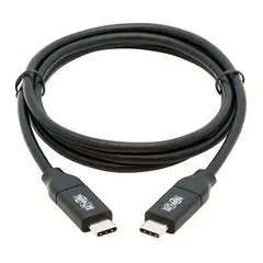 TRIPP LITE - Cable USB-C a USB-C U040-C1M-C-5A MM 1m Negro