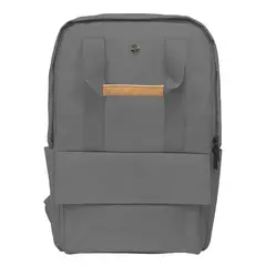 TEROS - Backpack CITY II Gris TE-9028GR para notebooks de hasta 15.6