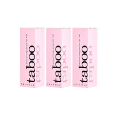 GENERICO - Perfume Mujer Roll-on Feromonas Larga Duración 10ml Taboo 3 und