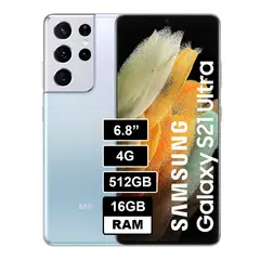 Galaxy S21 Ultra 16GB Ram 512GB - Blanco