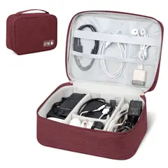 KELLER - Neceser Organizador de Cables Y Accesorios Portátil GD BW1