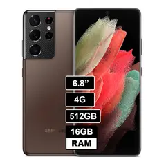 Galaxy S21 Ultra 16GB Ram 512GB - Marrón