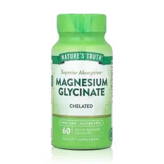 NATURE'S TRUTH - Glicinato de Magnesio 200mg (60 Cápsulas) – Nature’s Truth