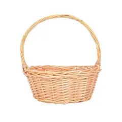 RYBIU IMPORT - Pack12 Canastilla Bonita de 24x24x25 Y+Banderitas Adhesivas