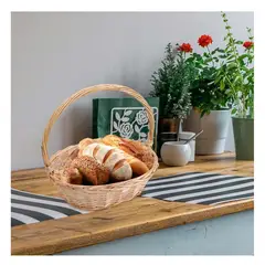 GENERICO - Pack5 Canasta para Frutas Verduras de Casa en 33x24x30cm