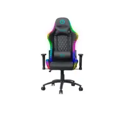 ENKORE - Silla Ergonomica Gamer 2D BRAVIO ENC GC1002+RGB Azul