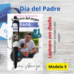 M MATIX SHOP - Matix Regalos - Lapicero Personalizado Dia del Padre
