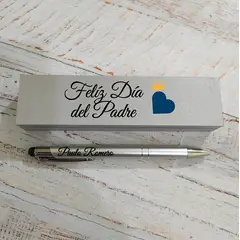 M MATIX SHOP - Matix Regalos Lapicero Personalizado + Estuche Dia del Padre