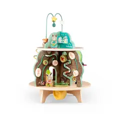 MOULIN ROTY - JARDÍN DE ACTIVIDADES DE MADERA COLECCIÓN TRES CONEJITOS