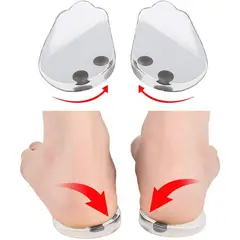 OEM - Taloneras de Silicona para Aliviar Fascitis y Piernas Desalineadas