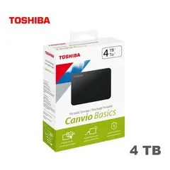 TOSHIBA - Disco duro externo Canvio Basic 4TB 2.5