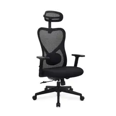 MOBELART - Silla de Oficina Presidente Bug Negro möbelArt