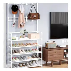 GENERICO - Pack3 Portazapatos Comodo de Color Blanco Y+Papel de Regalo