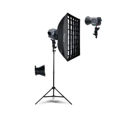 APUTURE - Luz Continua Amaran COB 60x BiColor+Parante+Soft Godox FW6090