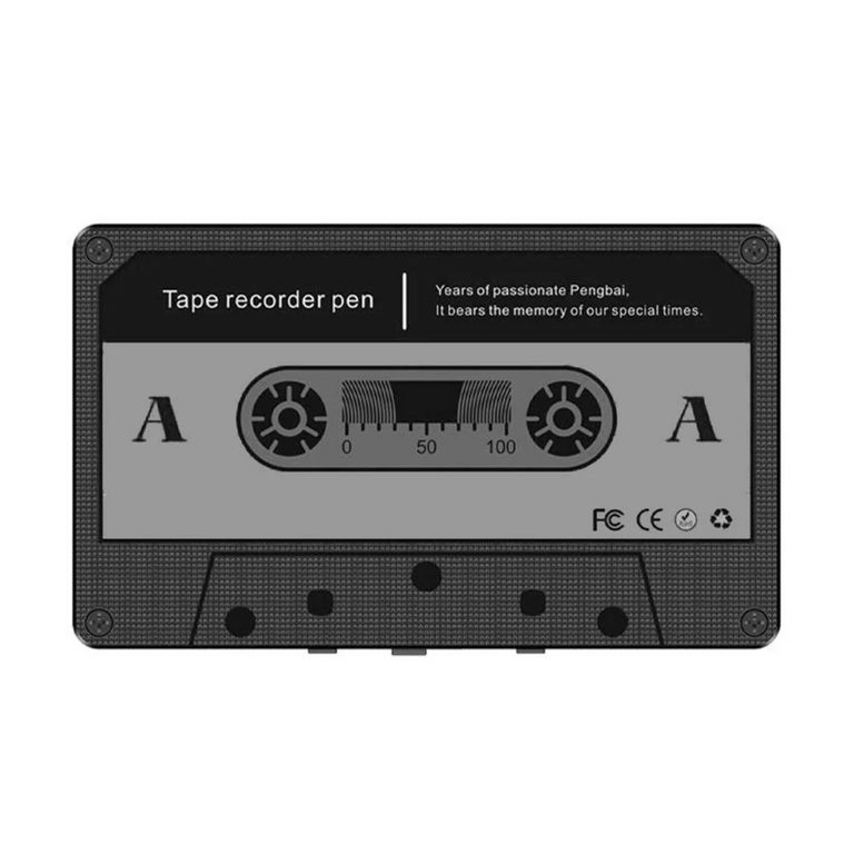 Grabadora de voz espía audio digital en forma de Casete Q56