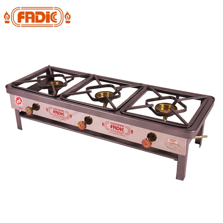 Cocina de Mesa Semi Industrial 3 Hornillas N°3 FSI03-21