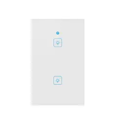 OEM - Interruptor Inteligente Wifi Smart Pared Alexa Google Home WS-US-2C