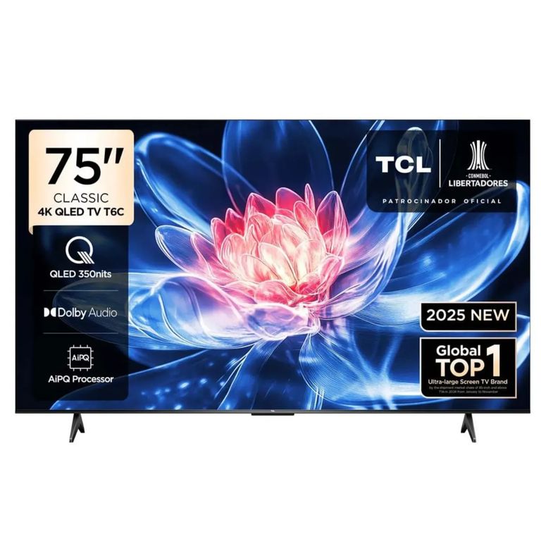 TELEVISOR QLED 75 75T6C UHD 4K SMART TV