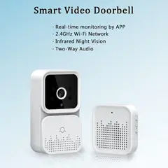 OEM - Timbre WiFi HD con Cámara Nocturna y Alarma para Apartamento