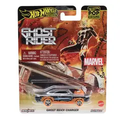 HOT WHEELS - Premium Ghost Rider Charger - Marvel Pop Culture