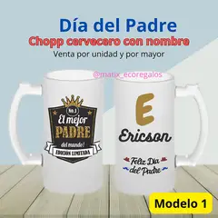 M MATIX SHOP - Matix- Regalos Personalizados Dia del Padre - Chop Cervecero