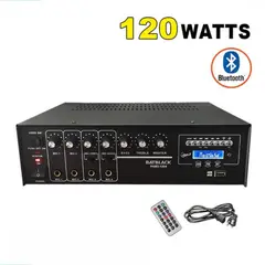 BATBLACK - Amplificador de audio profesional 120w PAM3-1204