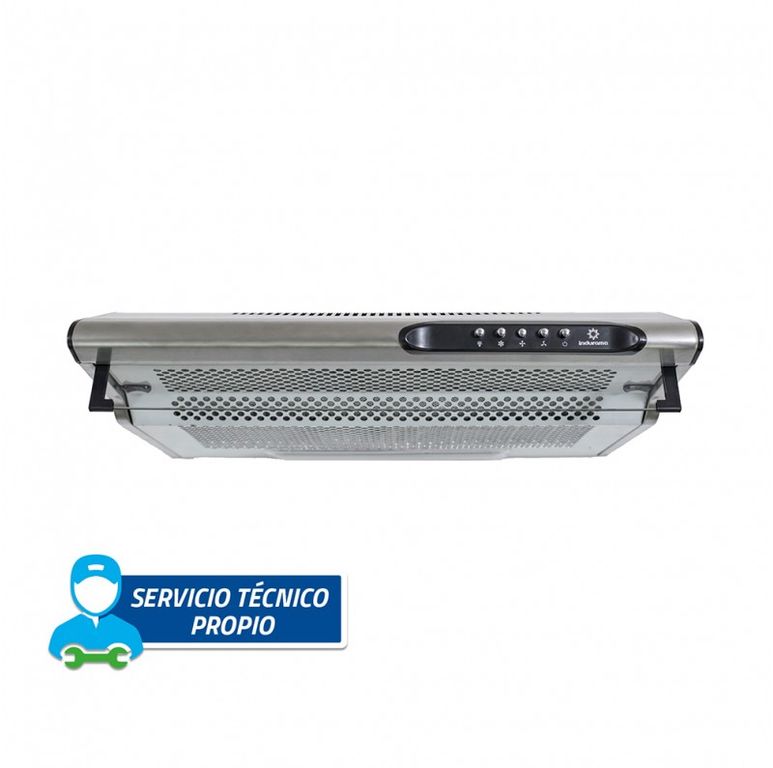 Campana Extractora 3 Velocidades Silver CEI602CRP