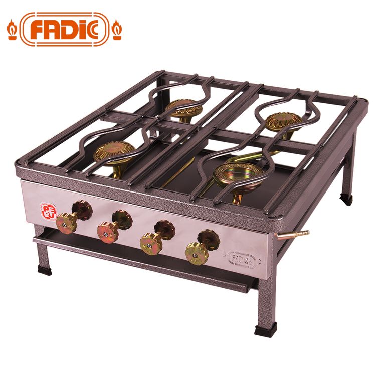 Cocina de Mesa Semi Industrial 4 Hornillas N°3 FSI04-01