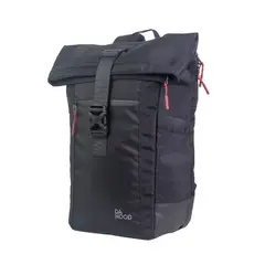 GENERICO - Mochila original impermeable porta laptop 17 Da Hood Negro