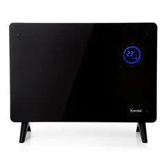 KENDAL - Estufa Eléctrica Smart Panel Vidrio WIFI18 m2-1500w PisoMuro