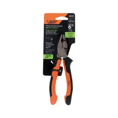 Truper - Pinza para electricista 6 alta palanca Comfort GripExpert