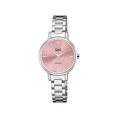 Q&Q - Reloj Mujer Brazalete Cierre Desplegable Acero Resistente Al Agua