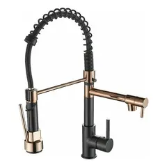 LABALAOS - Grifo Llave Lavadero Monomando Cocina Extensible Triple