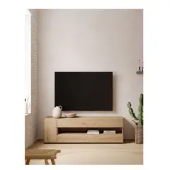 TU MESITA - Mesa de TV Minimalista Nantes 60 color Duna 3 puertas