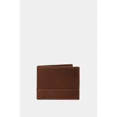 VELEZ - Vélez Billetera Dante Cuero Hombre Grabado Placa Lego Miel