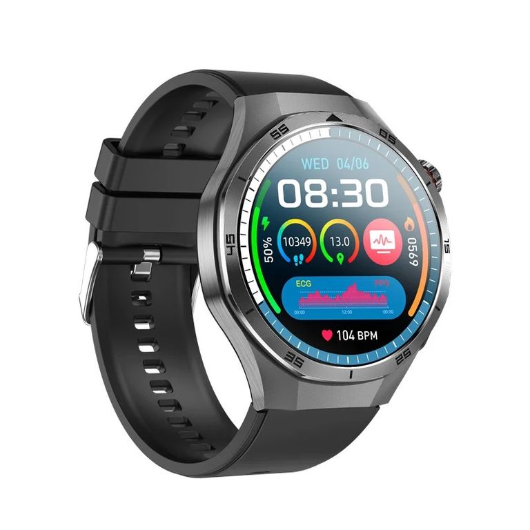 Smartwatch SPOVAN ET456 Electrocardiograma Monitor de Salud