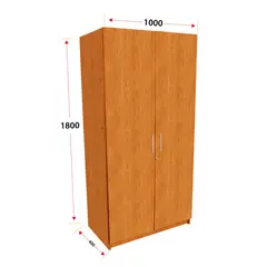 COEA - ARMARIO DE MADERA 1000X1800X400