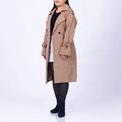 MOCALY - Gabardina Clásica de Media Estación