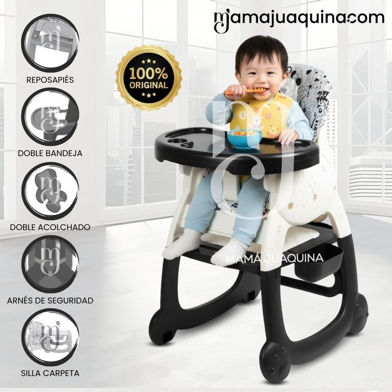 Silla de Comer de Lujo «ARTTIE» Edición Limitada Black